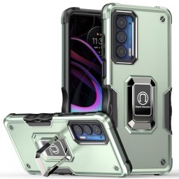 Хибриден гръб със стойка за Motorola Edge 30 Pro - зелен