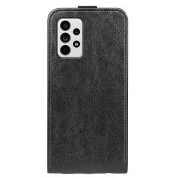 Кожен калъф flip за Samsung Galaxy A33 5G - черен