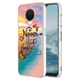 Силиконов гръб за Nokia G10/G20 - never stop dreaming