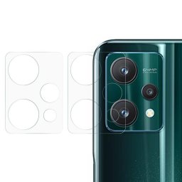 Два броя удароустойчив стъклен протектор за камера за Realme 9 Pro