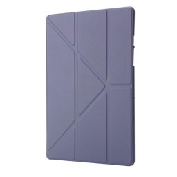Тънък калъф със сгъващ се капак за Samsung Galaxy Tab A8 10.5 (2021) - тъмно син