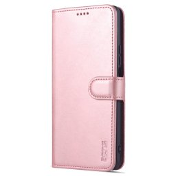 Кожен калъф страничен flip марка AZNS за Honor Magic4 Lite 5G – розов