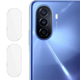 Два броя удароустойчив стъклен протектор за камера марка IMAK за Huawei nova Y70