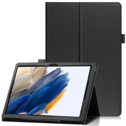 Кожен калъф за Samsung Galaxy Tab A8 10.5 (2021) - черен