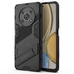 Хибриден гръб със стойка марка BIBERCAS за Honor Magic4 Lite 5G - черен