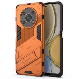 Хибриден гръб със стойка марка BIBERCAS за Honor Magic4 Lite 5G - оранжев
