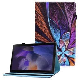 Калъф за Samsung Galaxy Tab A8 10.5 (2021) - шарено цвете