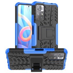 Двупластов гръб със стойка за Xiaomi Redmi Note 11S 5G - син