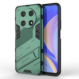 Хибриден гръб със стойка марка BIBERCAS за Huawei nova Y90 - зелен металик