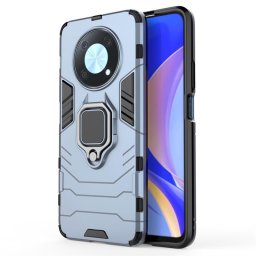 Хибриден гръб със стойка за Huawei nova Y90 - стоманено син