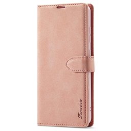 Кожен калъф страничен flip марка FORWENW за Samsung Galaxy A13 – розов