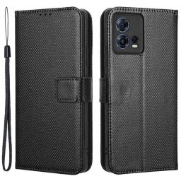 Калъф страничен флип за Motorola Edge 30 Fusion 5G - черен