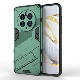 Хибриден гръб със стойка марка BIBERCAS за Huawei Mate 50 Pro - зелен металик