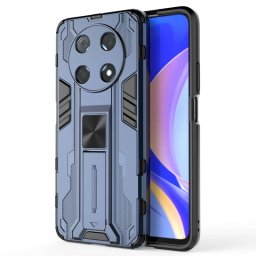 Хибриден гръб със стойка за Huawei nova Y90 - тъмно син