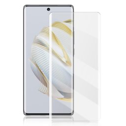 Удароустойчив извит UV стъклен протектор покриващ целия екран марка AMORUS за Huawei Nova 10