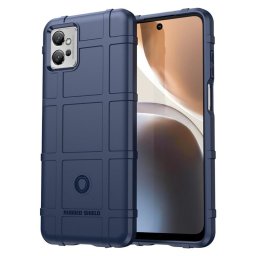 Подсилен силиконов гръб за Motorola Moto G32 - тъмно син