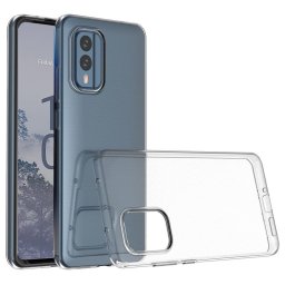 Силиконов гръб за Nokia X30 5G - прозрачен
