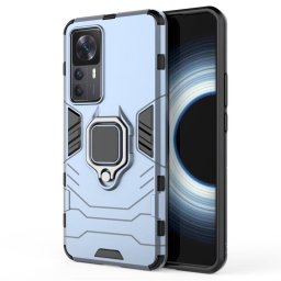 Хибриден гръб със стойка за Xiaomi 12T 5G/12T Pro - стоманено син