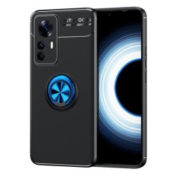 Хибриден гръб със стойка тип пръстен за Xiaomi 12T 5G/12T Pro - син