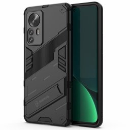 Хибриден гръб със стойка марка BIBERCAS за Xiaomi 12T 5G/12T Pro - черен