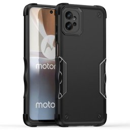 Хибриден гръб за Motorola Moto G32 - черен
