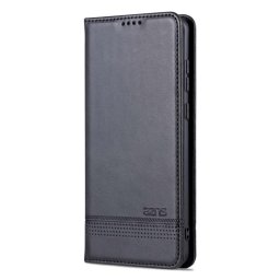 Кожен калъф страничен flip марка AZNS за Huawei Mate 50 Pro – черен