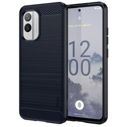 Силиконов гръб марка MOFI за Nokia X30 5G - тъмно син