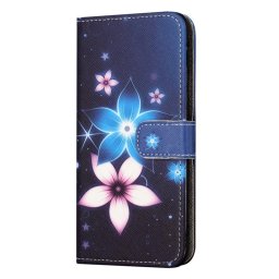 Калъф страничен флип за Nokia G60 5G - две цветя