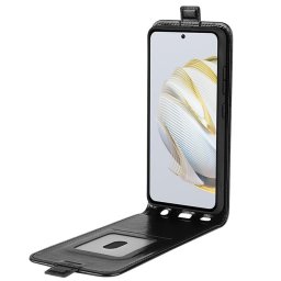 Кожен калъф flip за Huawei Nova 10 SE - черен