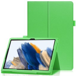 Кожен калъф за Samsung Galaxy Tab A8 10.5 (2021) - зелен