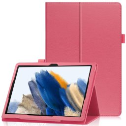 Кожен калъф за Samsung Galaxy Tab A8 10.5 (2021) - розов