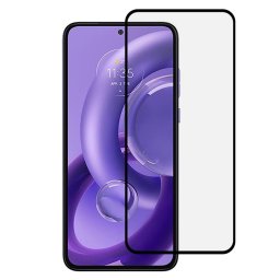 Удароустойчив стъклен протектор за Motorola Edge 30 Neo - с черна рамка