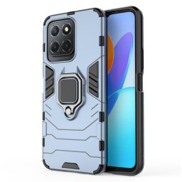 Хибриден гръб със стойка за Honor X8 5G - стоманено син