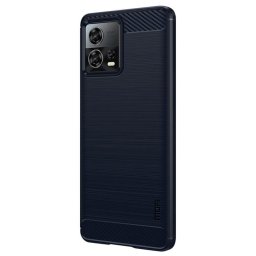 Силиконов гръб марка MOFI за Motorola Edge 30 Fusion 5G - тъмно син