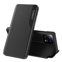 Тънък кожен калъф за Xiaomi 13 Pro – черен