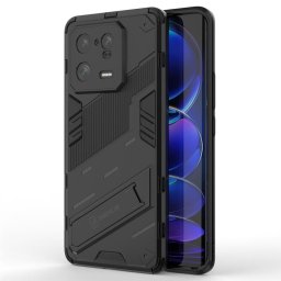Хибриден гръб със стойка марка BIBERCAS за Xiaomi 13 Pro - черен