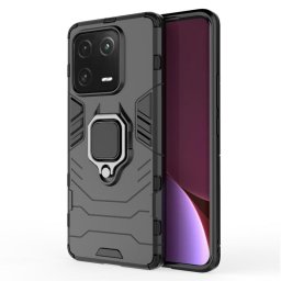 Хибриден гръб със стойка за Xiaomi 13 Pro - черен