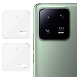 Два броя удароустойчив стъклен протектор за камера марка IMAK за Xiaomi 13 Pro