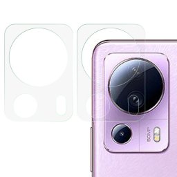 Два броя удароустойчив стъклен протектор за камера за Xiaomi 13 Lite