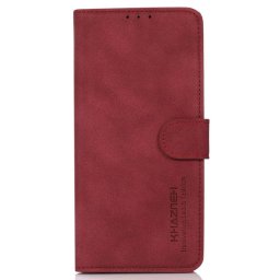 Калъф тип портмоне марка KHAZNEH за Honor X8 5G - винено червен