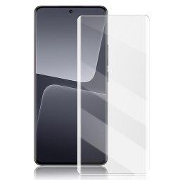 Удароустойчив извит UV стъклен протектор покриващ целия екран марка MOCOLO за Xiaomi 12 Pro