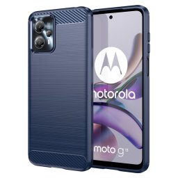 Силиконов гръб Rugged Armor за Motorola G13 - тъмно син