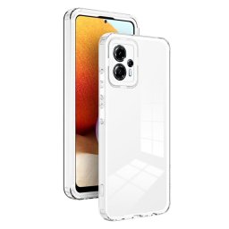 Двупластов силиконов бъмпер с бял ръб за Motorola G13