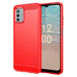 Силиконов гръб марка MOFI за Nokia G22 - червен