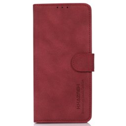 Калъф тип портмоне марка KHAZNEH за Nokia G22 - винено червен