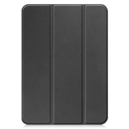 Кожен калъф със сгъващ се капак за iPad 10th Gen 2022 - черен