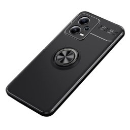 Хибриден гръб със стойка тип пръстен за Xiaomi Redmi Note 12 5G - черен
