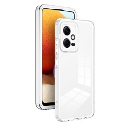 Двупластов силиконов бъмпер с бял ръб за Xiaomi Redmi Note 12 5G