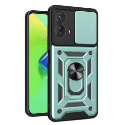 Хибриден гръб със стойка за Motorola G53 5G - зелен