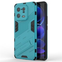 Хибриден гръб със стойка марка BIBERCAS за Xiaomi 13 Pro - светло син